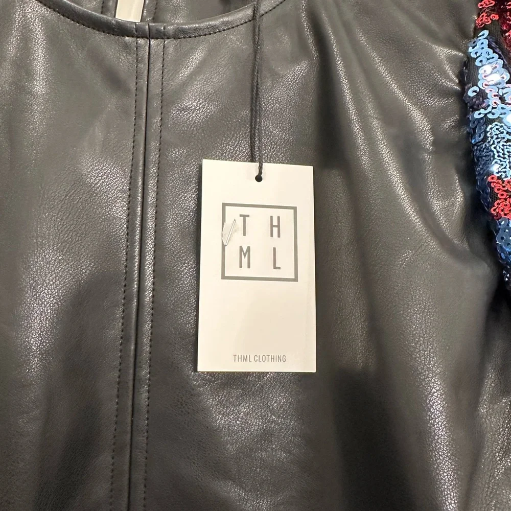 THML. Faux leather top - Picture 6 of 7